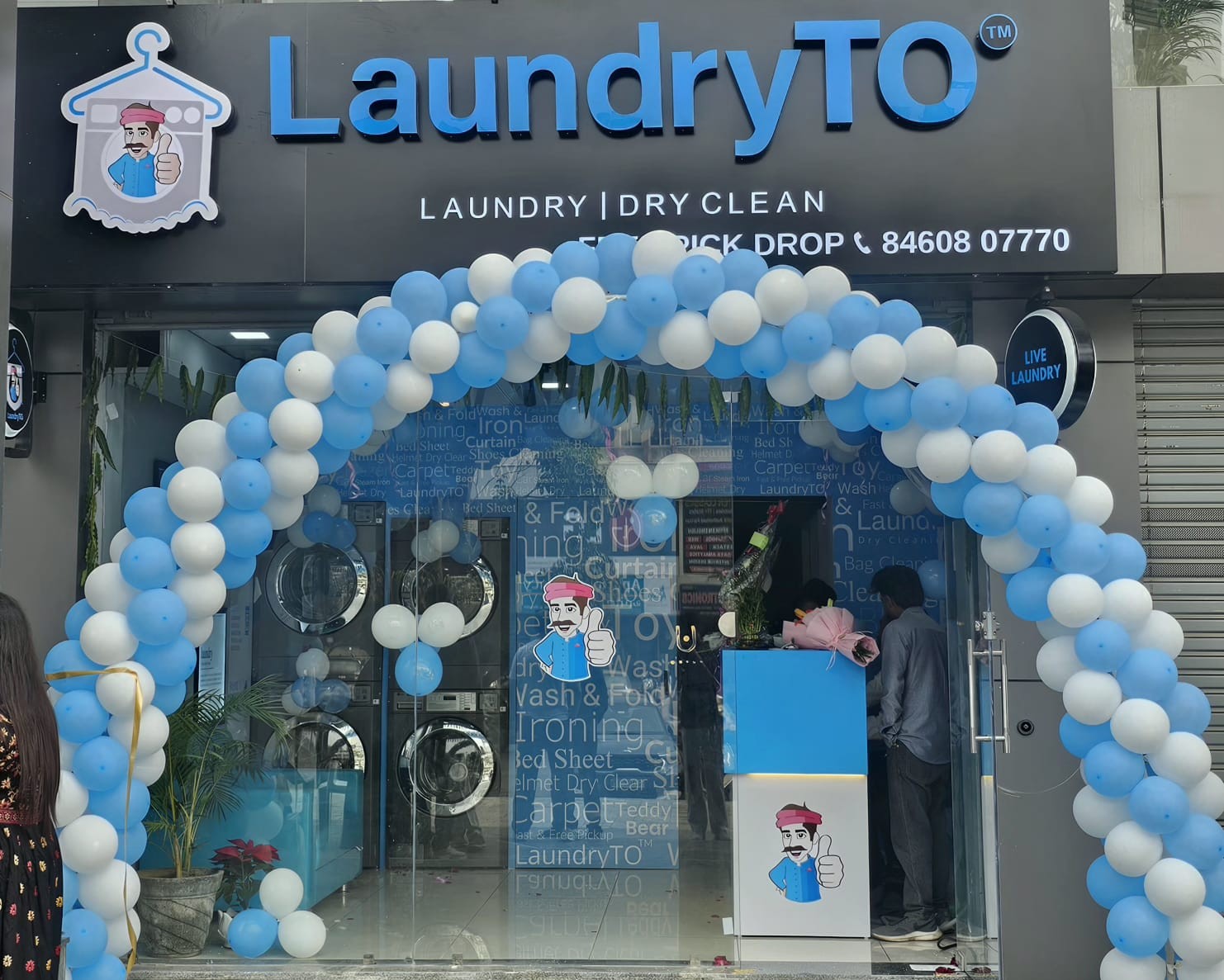 LaundryTO Manjalpur Store Front